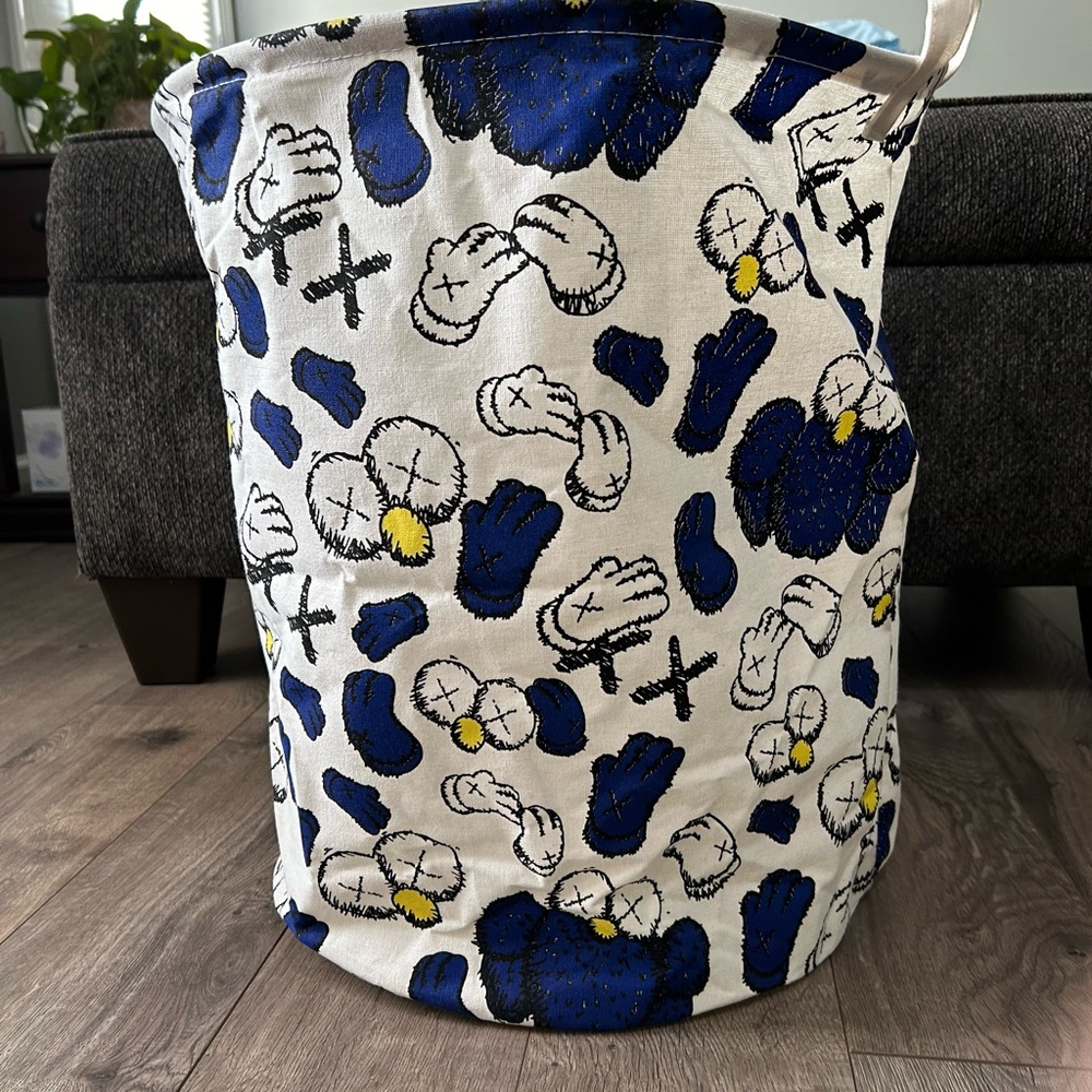 Kaws laundry basket
